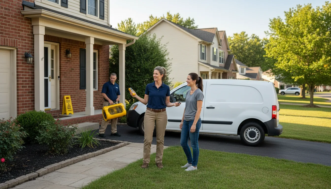 Residential water damage restoration in Huachuca City, AZ